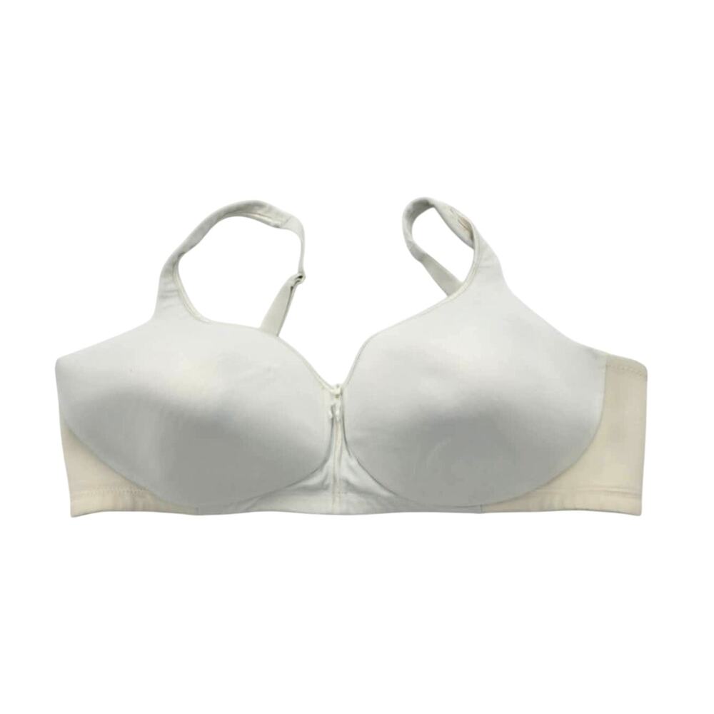Vanity Fair off White Body Caress Full Coverage convertible Wire Free Bra Sz 42D